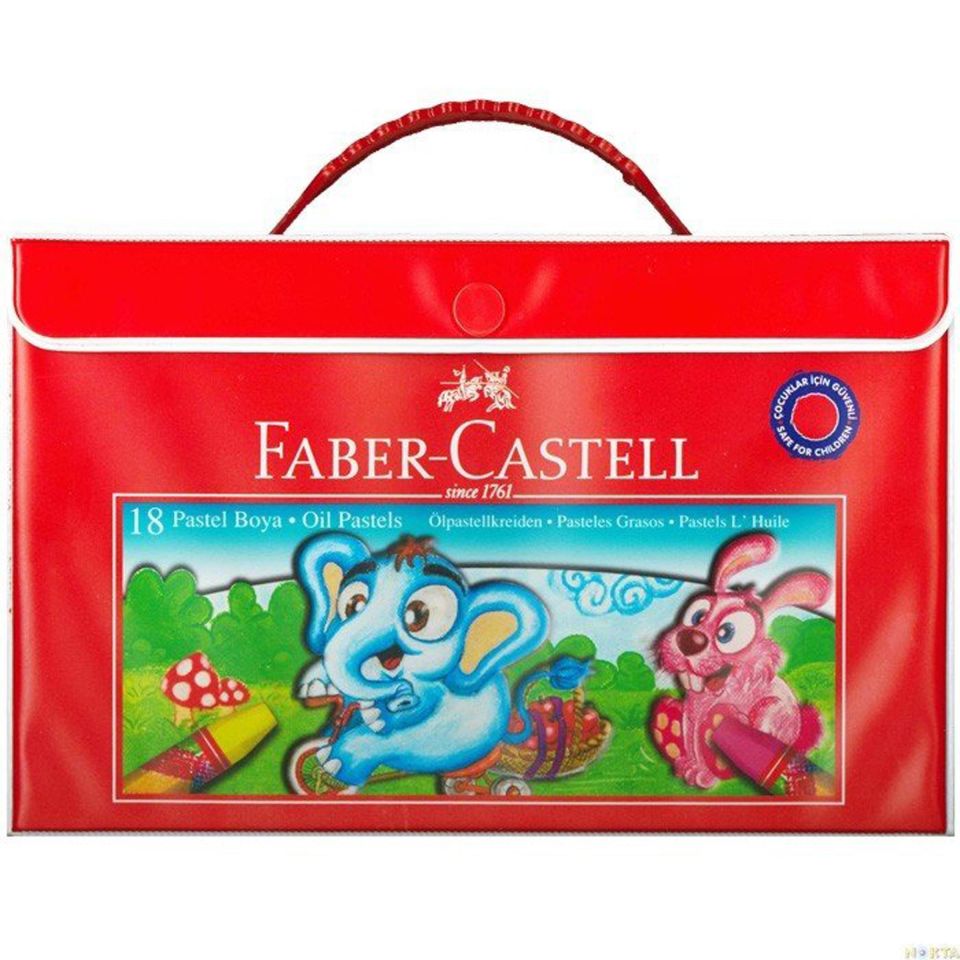 Faber Castell Pastel Boya 18Li Çantalı 125118