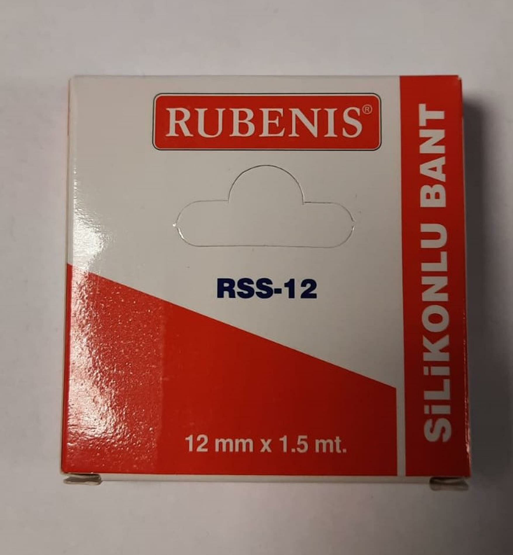 Rubenis Silikon Bant 12mm*1,5mt Rss-12 (1 adet)