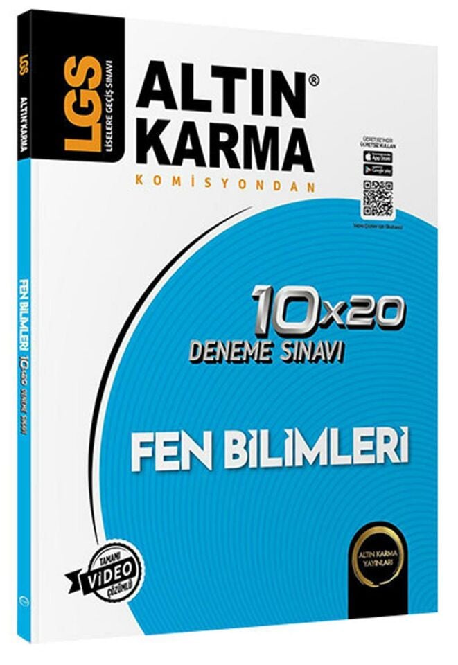 Altın Karma 8.Sınıf LGS Fen Bilimleri 10x10 Deneme