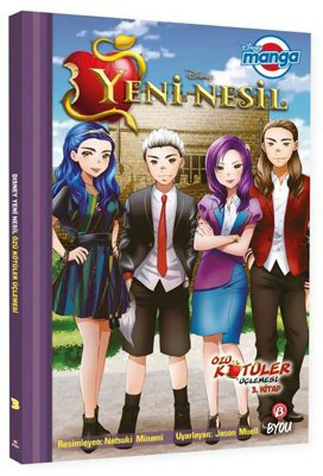 Beta Dısney Manga Yeni Nesil Özü Kötüler Üçlemesi 3