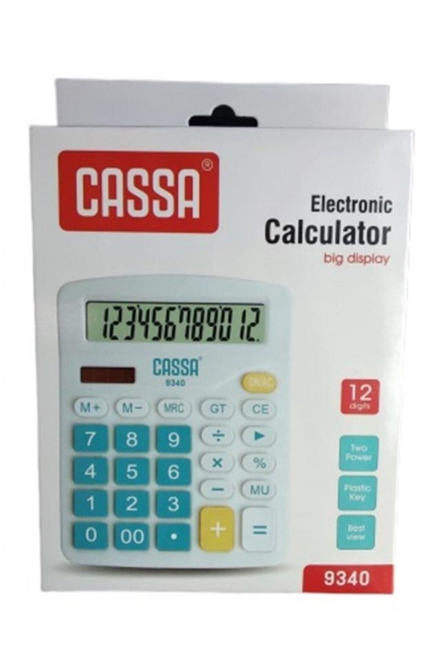 Cassa Hesap Makinesi 9340 (1 Adet)