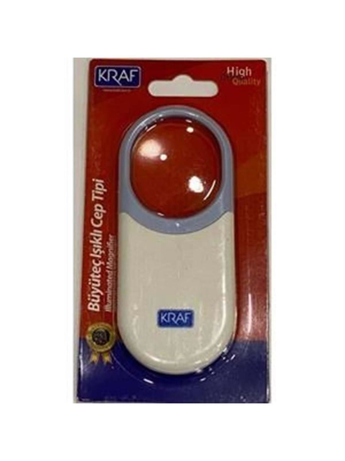 Kraf Işıklı Büyüteç 311G (1 adet)