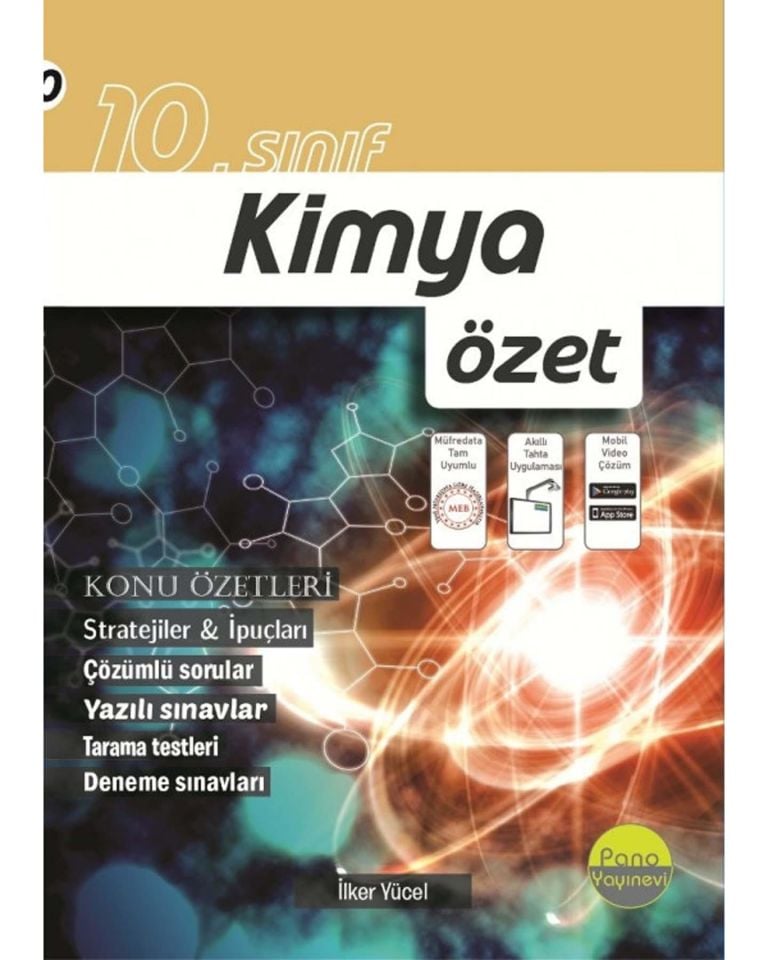 Pano 10.Sınıf Kimya Özet