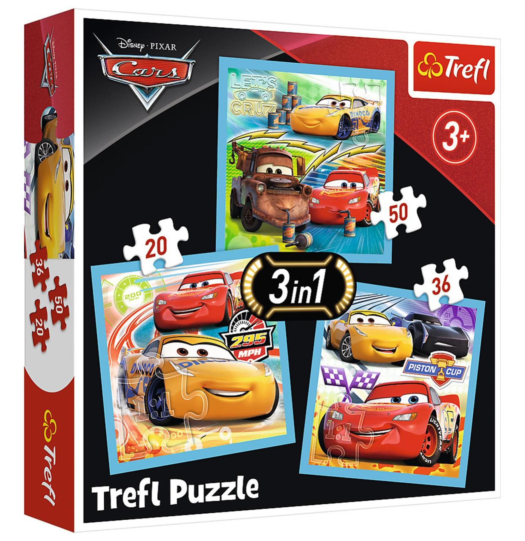 Heidi Puzzle Cars-3 34848 (1 adet)