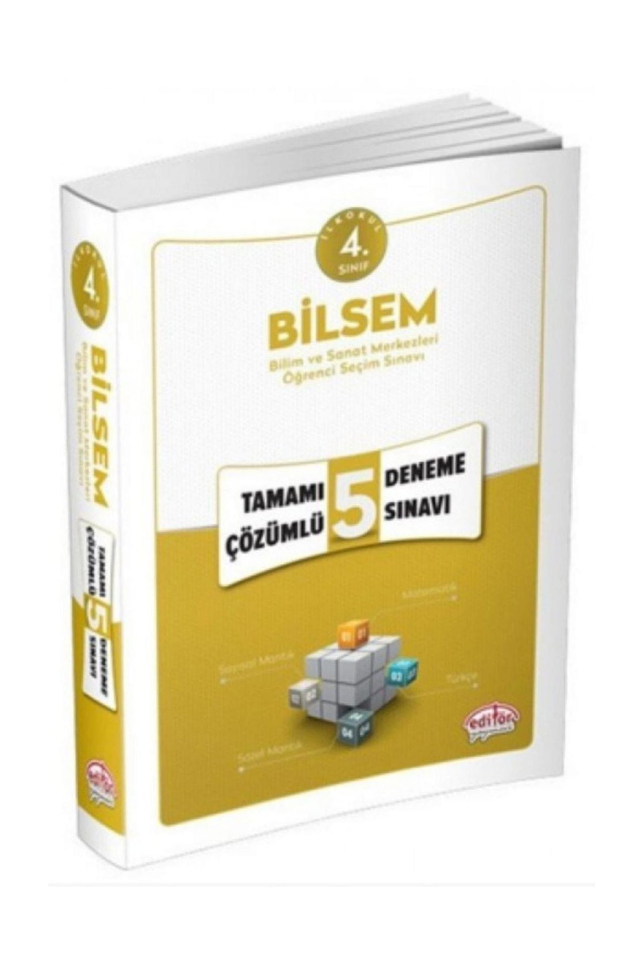 Editör 4. Sınıf Bilsem Tamamı Çözümlü 5 Deneme Sınavı