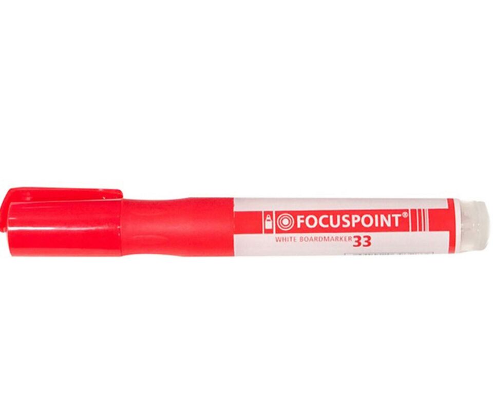 Focuspoint 33 Tahta Kalemi Kırmızı Tüplü (1 Adet)