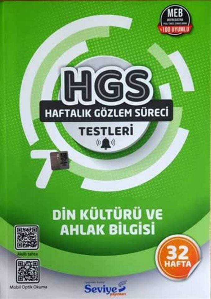 Seviye 7.Sınıf Din Kültürü Ve Ahlak Bilgisi HGS Testi