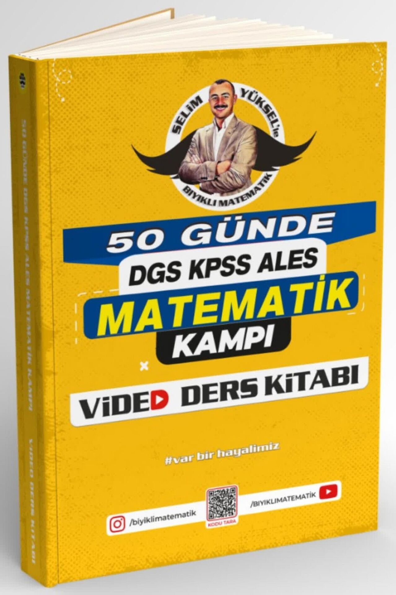 Kr Akademi Bıyıklı Matematik 2024 50 Günde DGS - KPSS