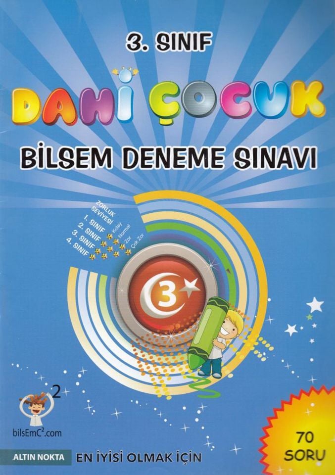 Altın Nokta 3.Sınıf Dahi Çocuk Bilsem Deneme Sınavı