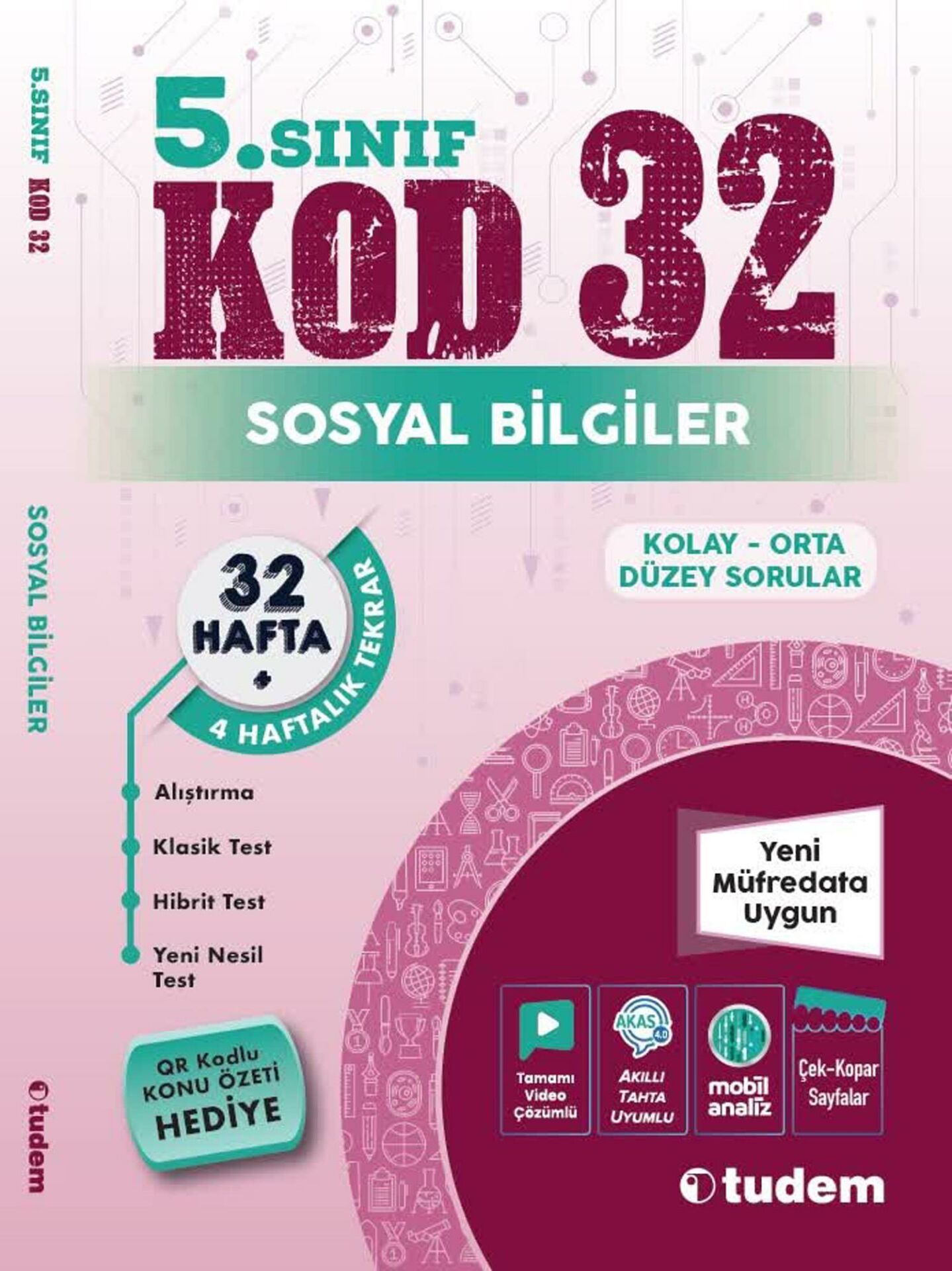 Tudem 5.Sınıf Sosyal Bilgiler Kod 32 Deneme 2025