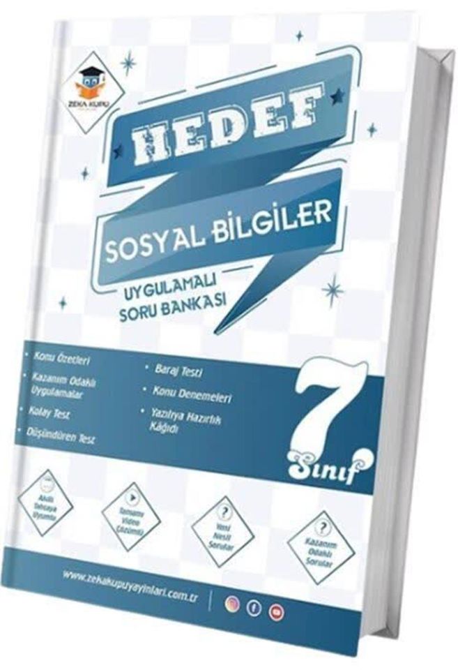 Zeka Küpü 7.Sınıf Hedef Türkçe Uygulamalı Soru Bankası