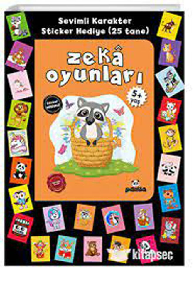 Stickerlı 5+ Yaş Zekâ Oyunları