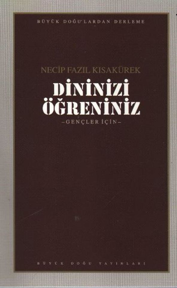 Dininizi Öğreniniz