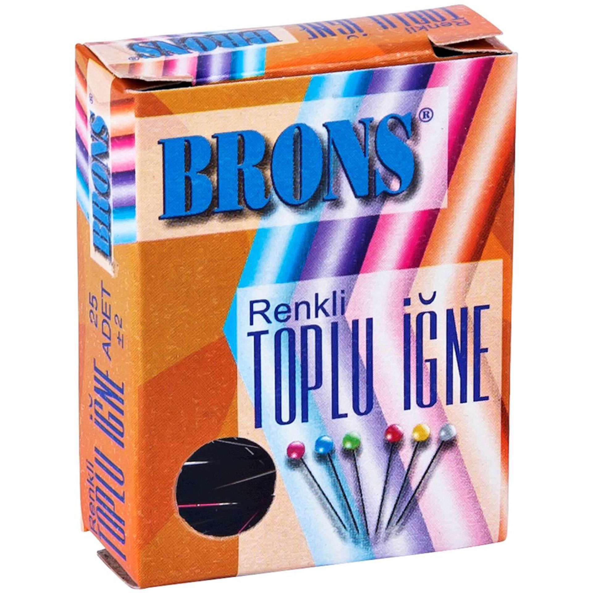 Brons Br-358 Başlıklı Toplu İğne (1 Kutu)