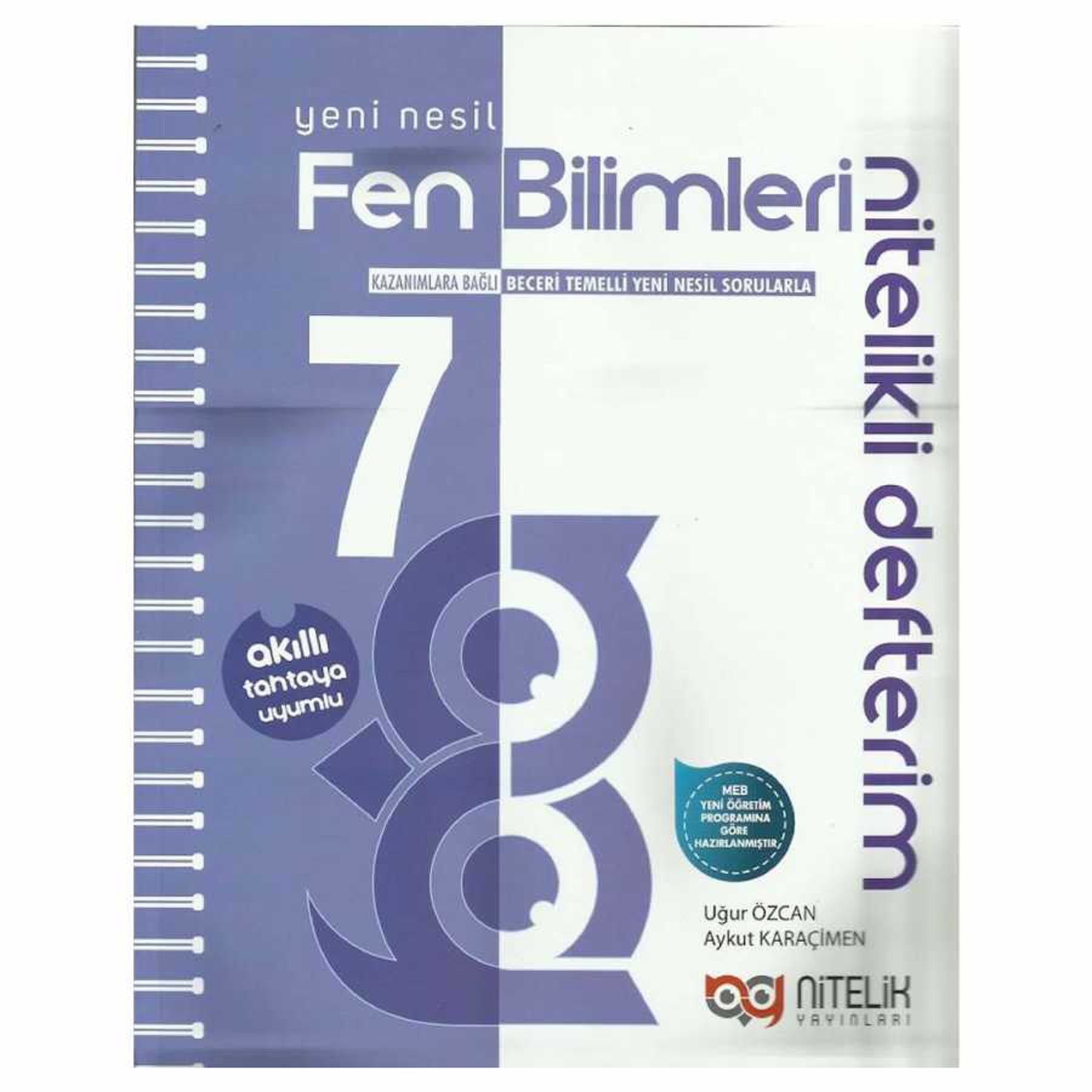 Nitelik 7.Sınıf Fen Bilimleri Nitelikli Defterim