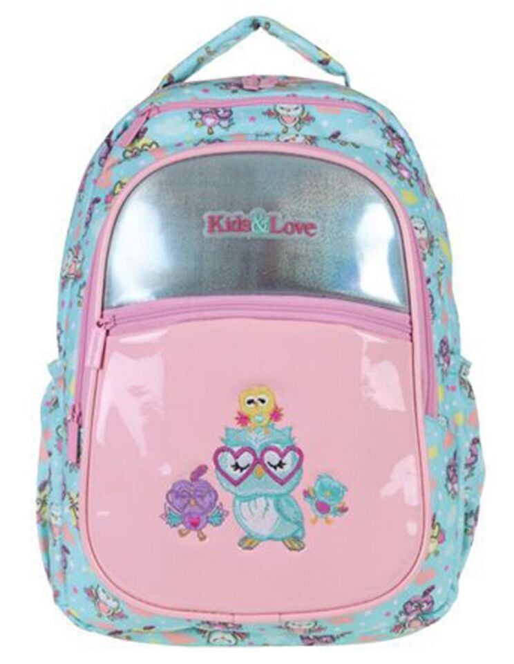 Kaukko Kıds&Love Owl Rugan Hologram Sırt Çantası L5070 (1 adet)