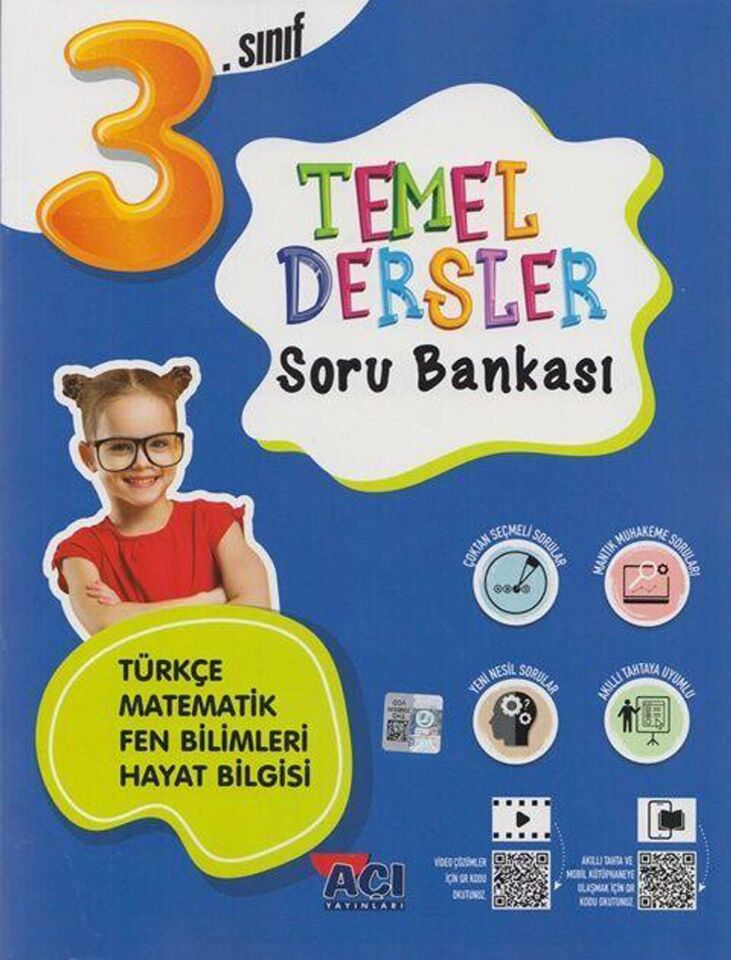 Açı 3. Sınıf Tüm Dersler Soru Bankası