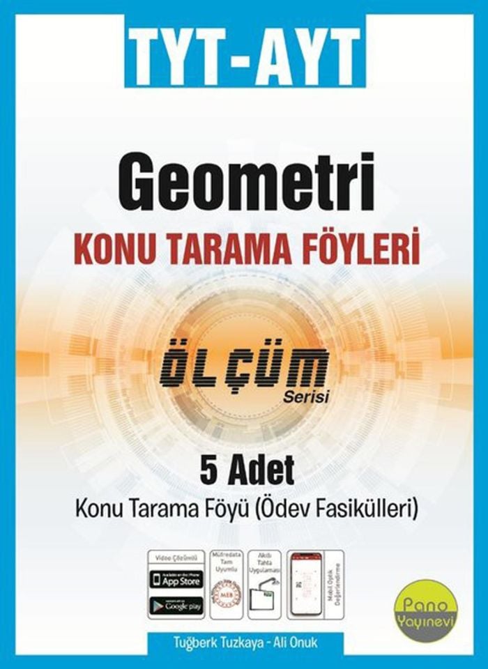 Pano Tyt-Ayt Geometri Konu Tarama Föyleri Ölçüm Serisi 5 Fasikül