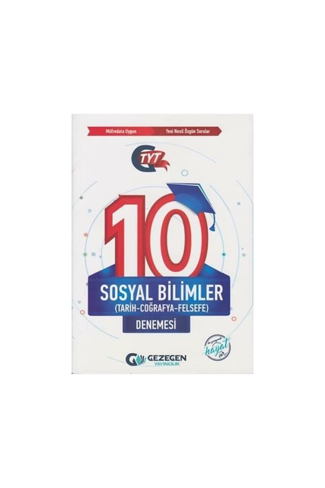 Gezegen TYT Sosyal Bilimler 10 Denemesi