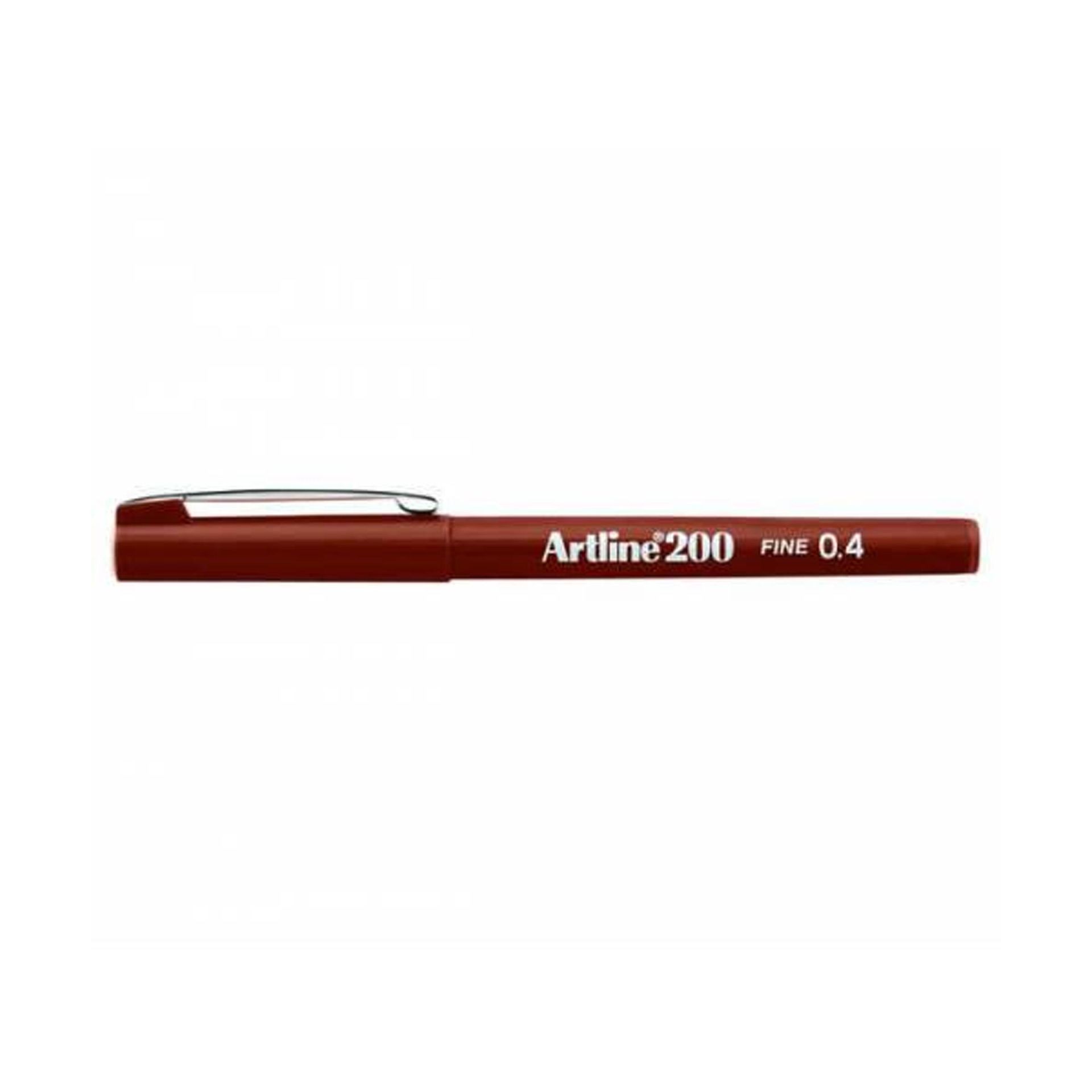 Artline Fineliner Kalem 0,4 Kahverengi (1Adet) Ek-200N