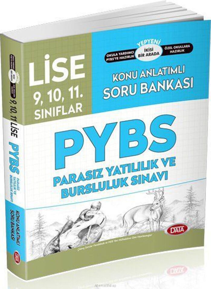 Data PYBS Lise 9 10 11. Sınıflar Konu Anlatımlı Soru Bankası