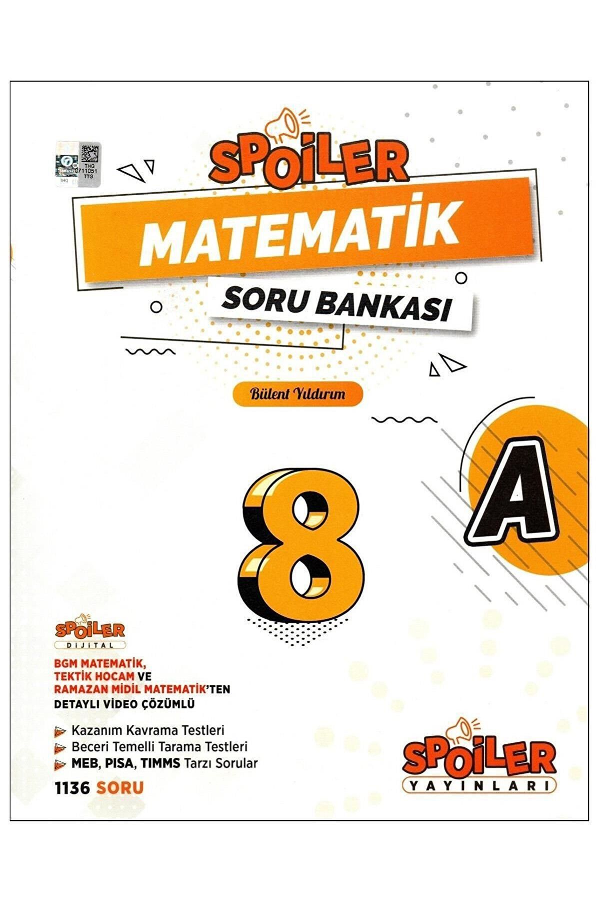 Spoiler 8. Sınıf Matematik Soru Bankası A-Kitap