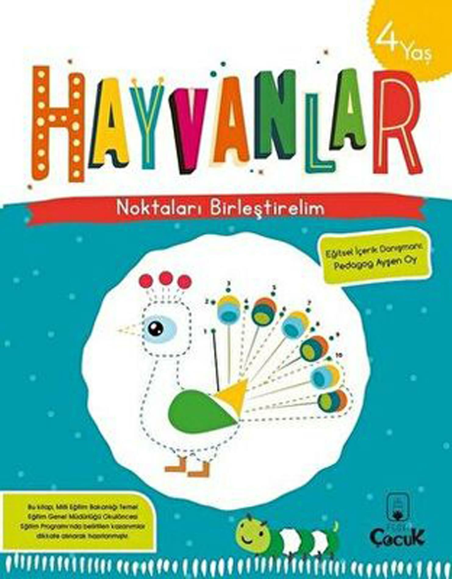 Noktaları Birleştirelim - Hayvanlar - 4 Yaş