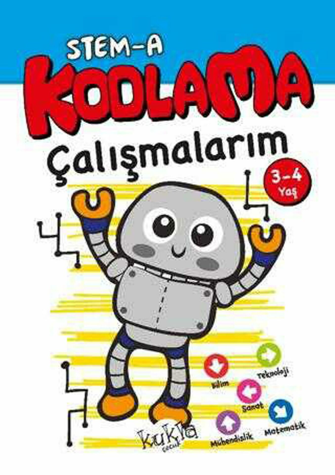 Stem-a Kodlama Çalışmalar 3-4 Yaş 64 Sayfa