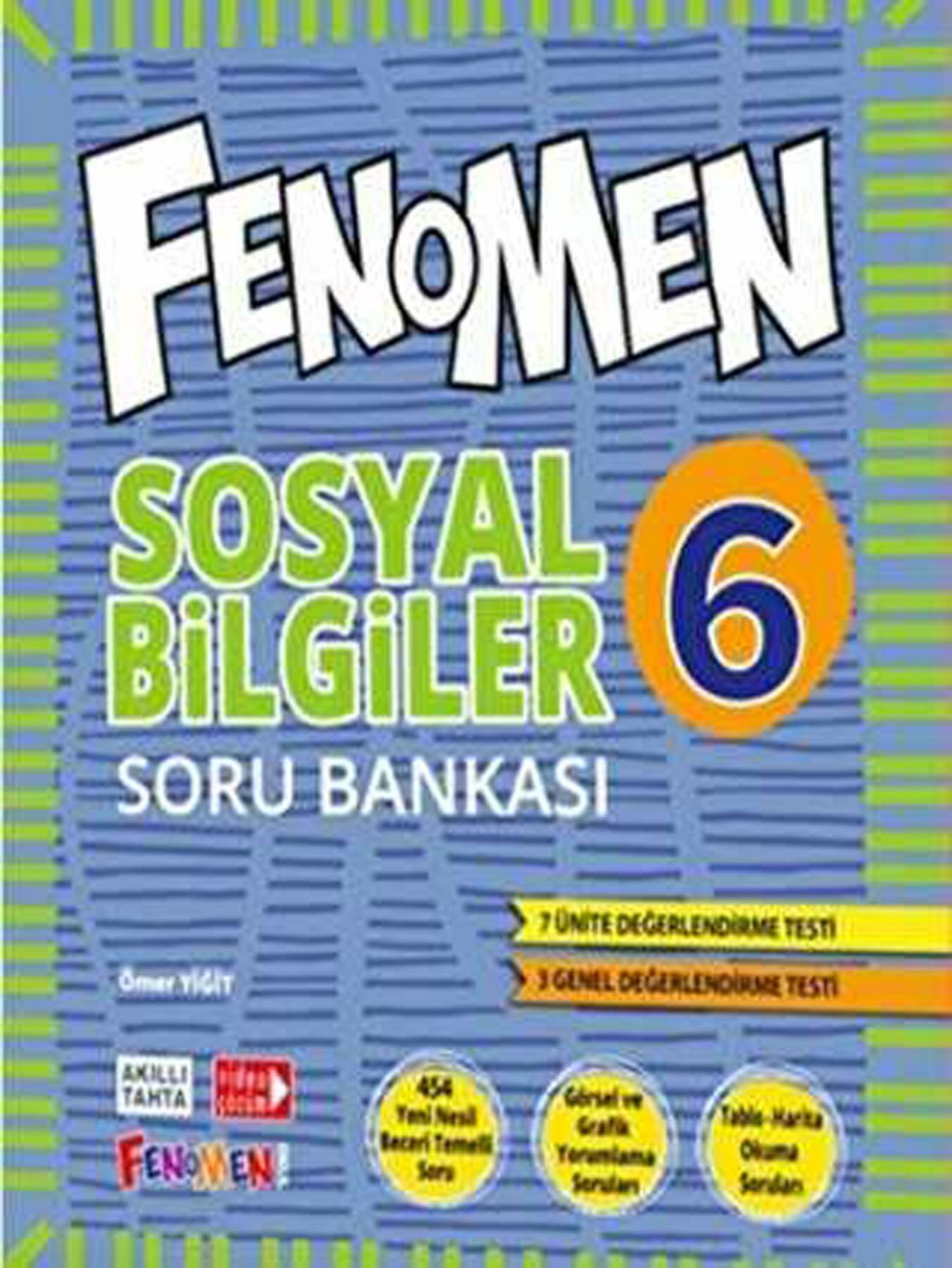 Fenomen 6.Sınıf Sosyal Bilgiler Soru Bankası