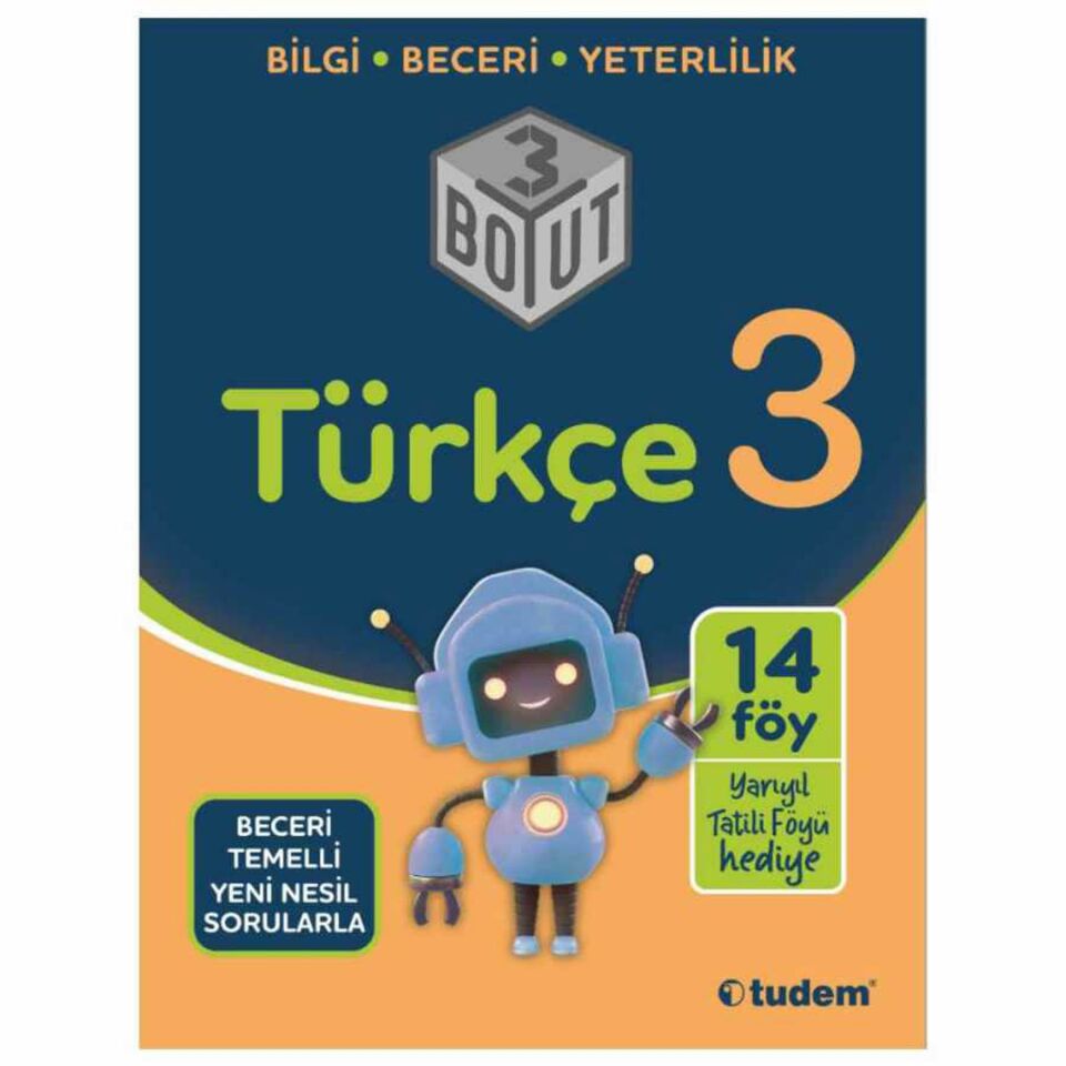 Tudem 3.Sınıf Türkçe 3 Boyut