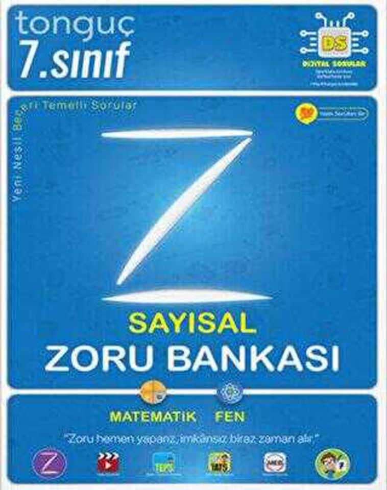 Tonguç 7. Sınıf Sayısal Zoru Bankası