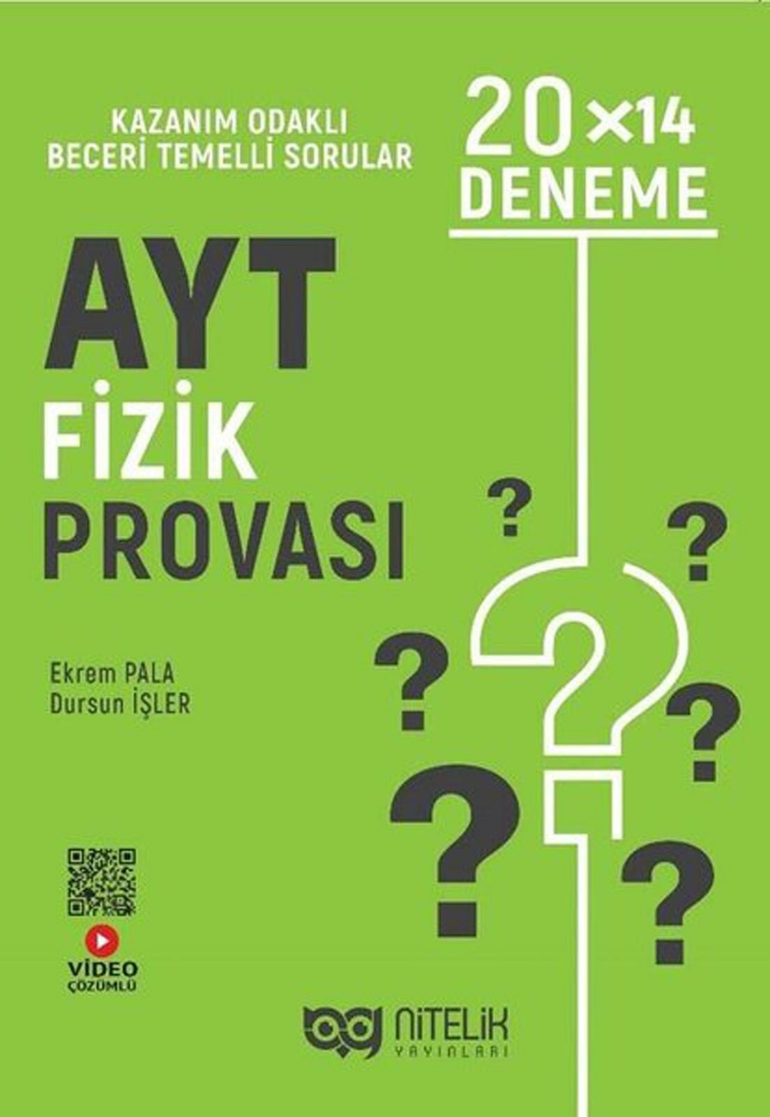 Nitelik Ayt Fizik Provası 20x14 Deneme