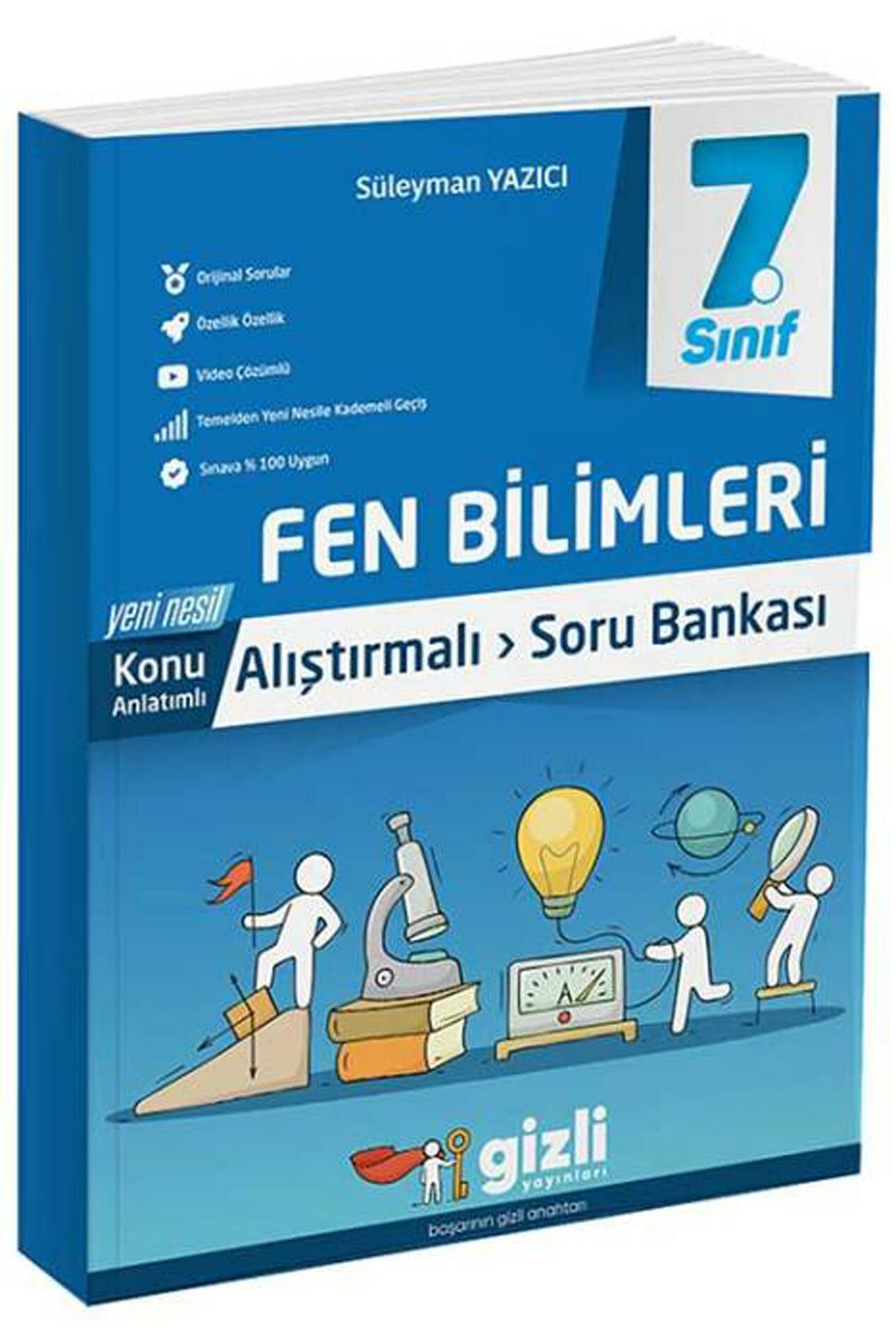 Gizli 7. Sınıf Fen Bilimleri Konu Anlatımlı Soru Bankası