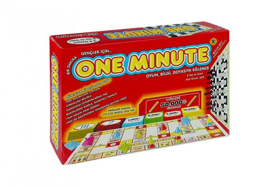Merve One Munite Oyun Seti  (1 adet)