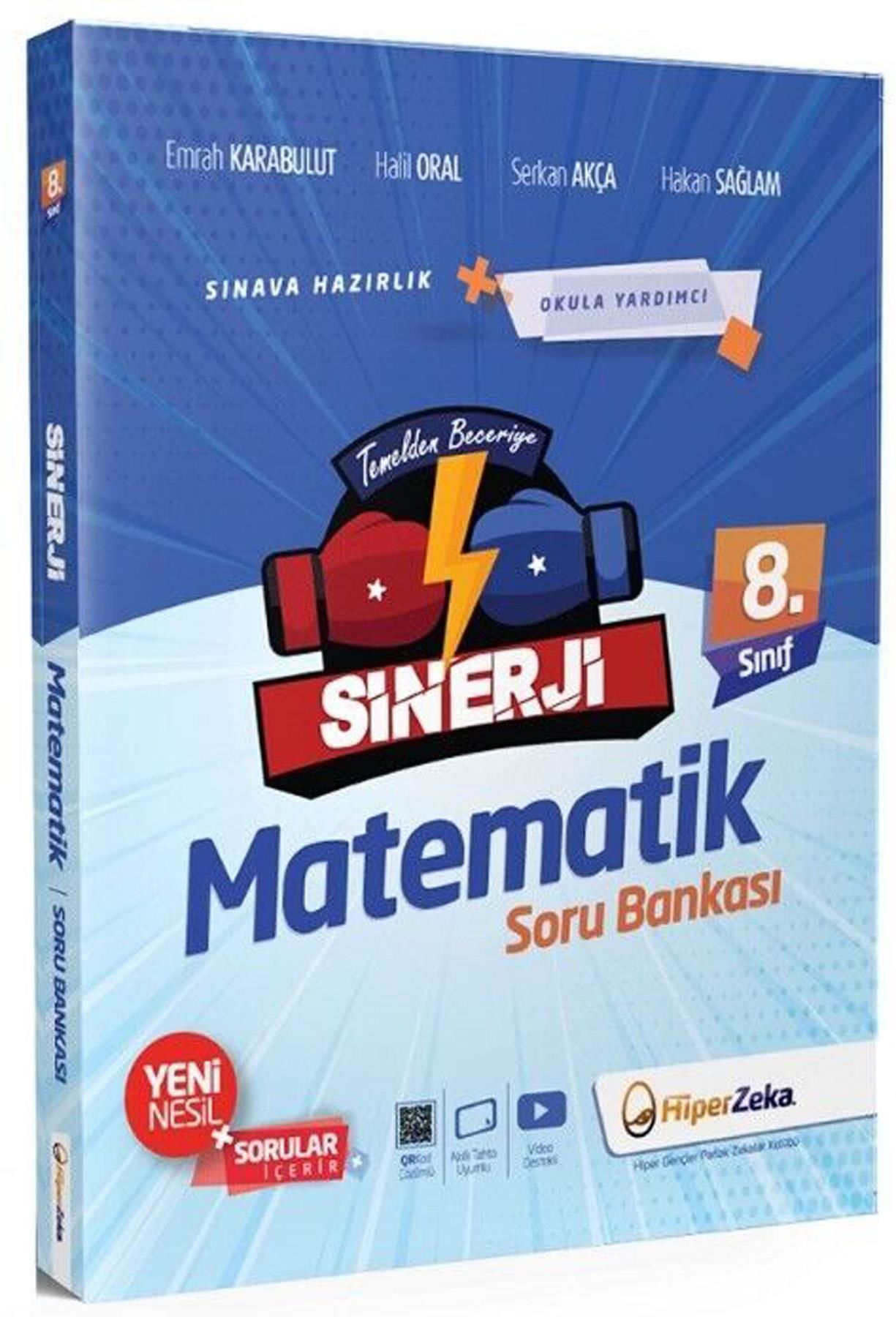 Hiper Zeka 8.Sınıf Matematik Sinerji Soru Bankası