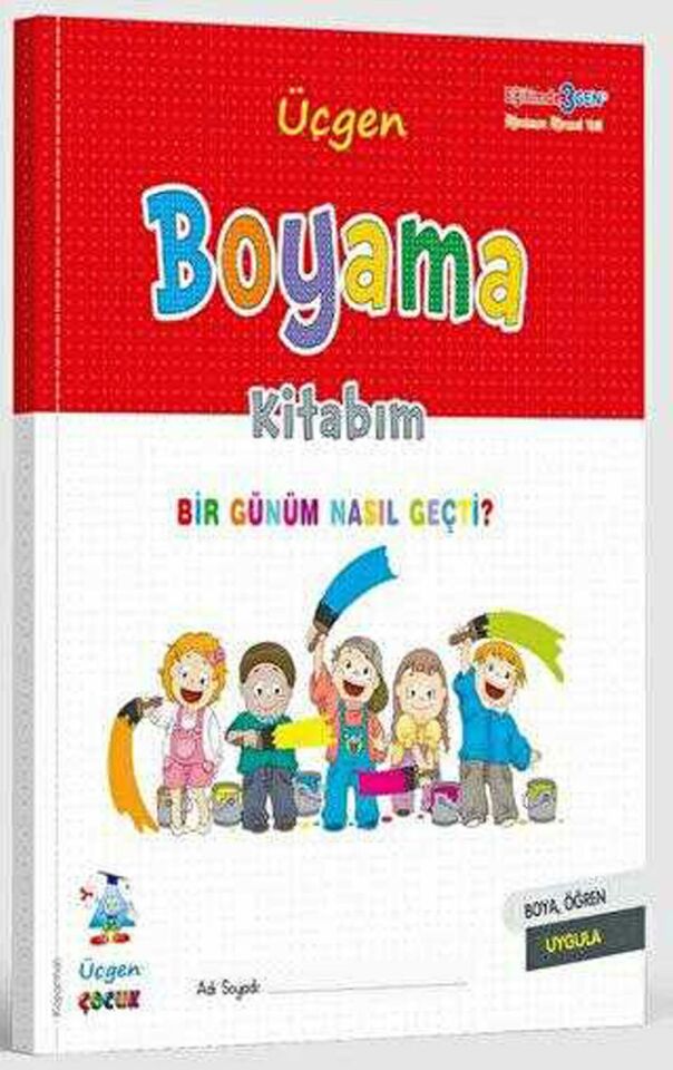 Boyama Kitabım - Bir Günüm Nasıl Geçti?