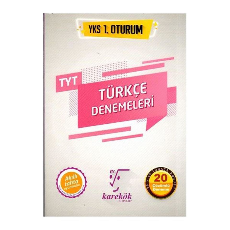 Karekök YKS 1.Oturum TYT Türkçe Denemeleri