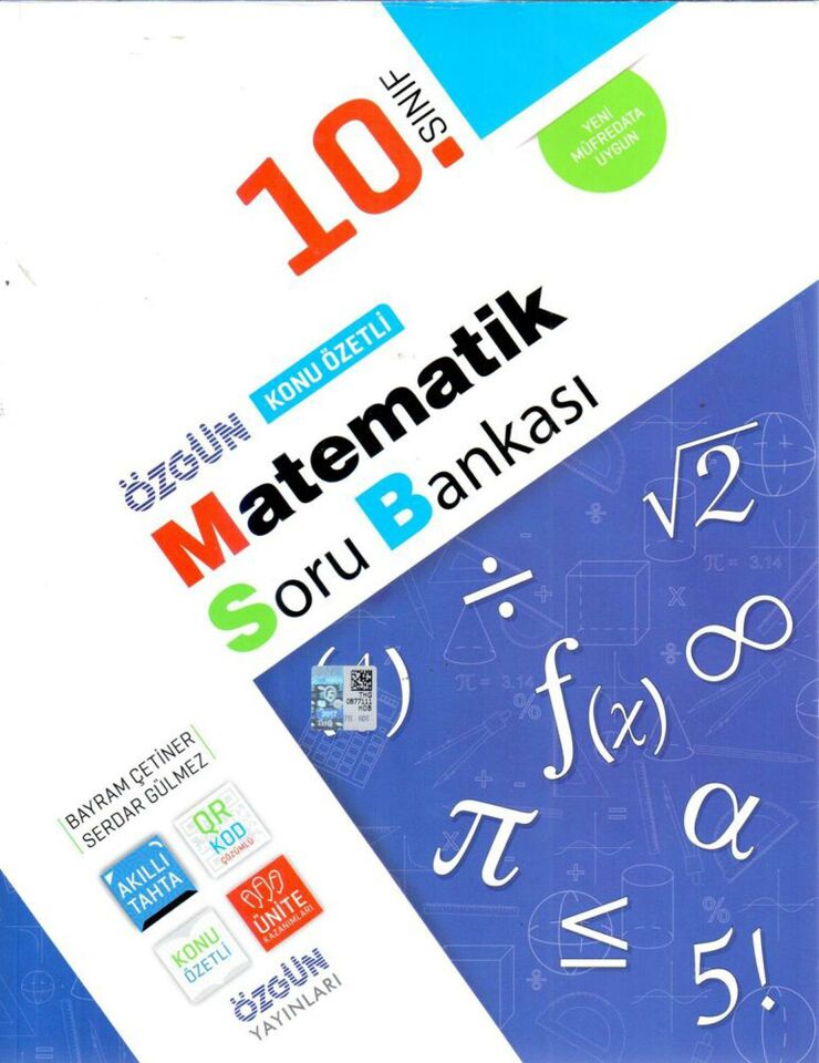Özgün 10.Sınıf Matematik Konu Özetli Soru  Bankası