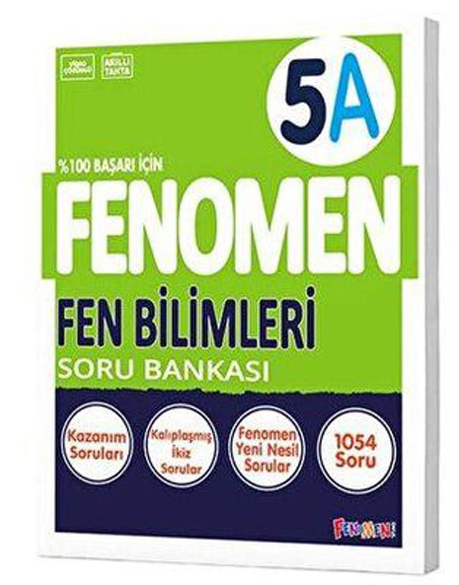 Fenomen 5.Sınıf Fen Bilimleri (A) Soru Bankası