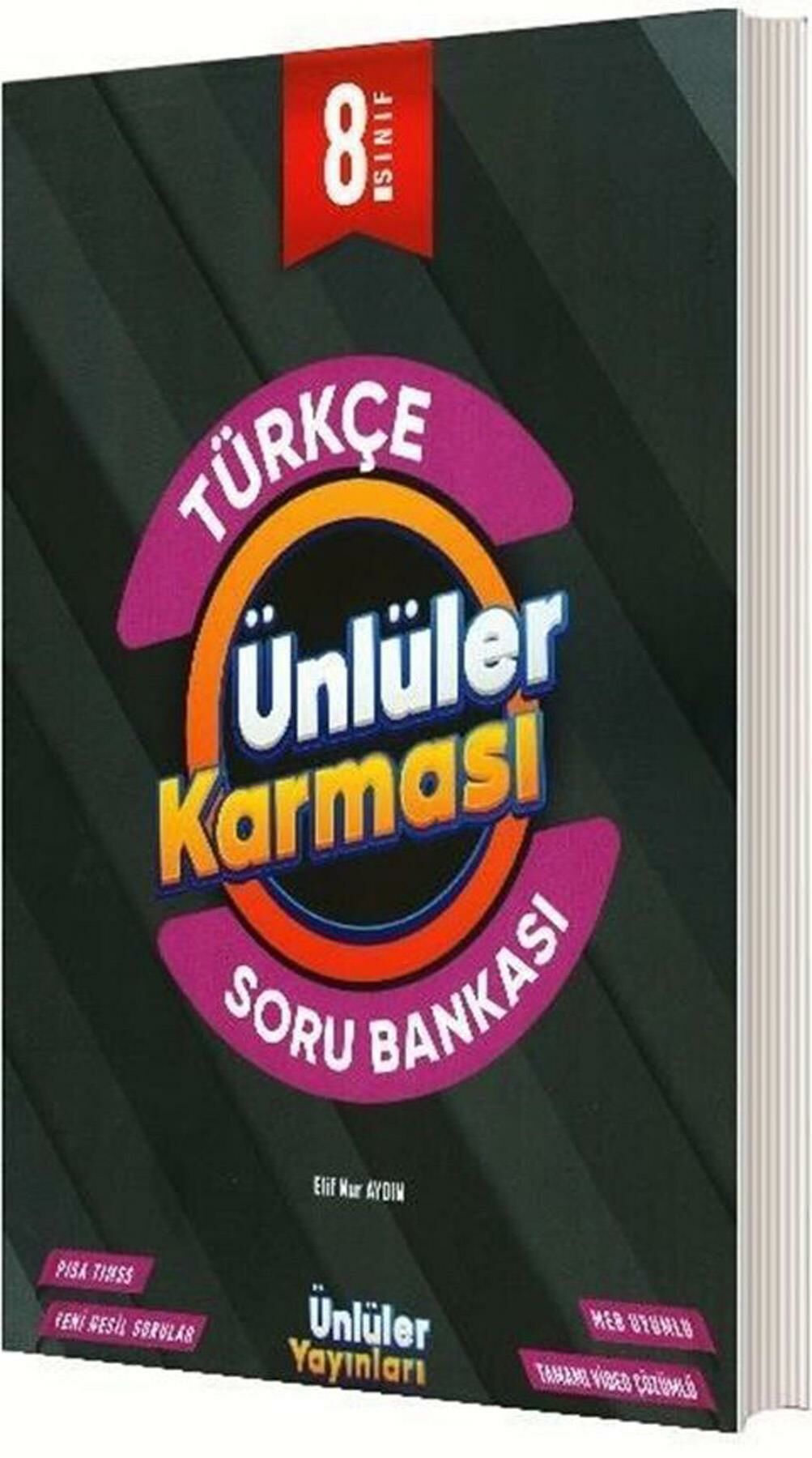 Ünlüler 8.Sınıf Türkçe Soru Bankası