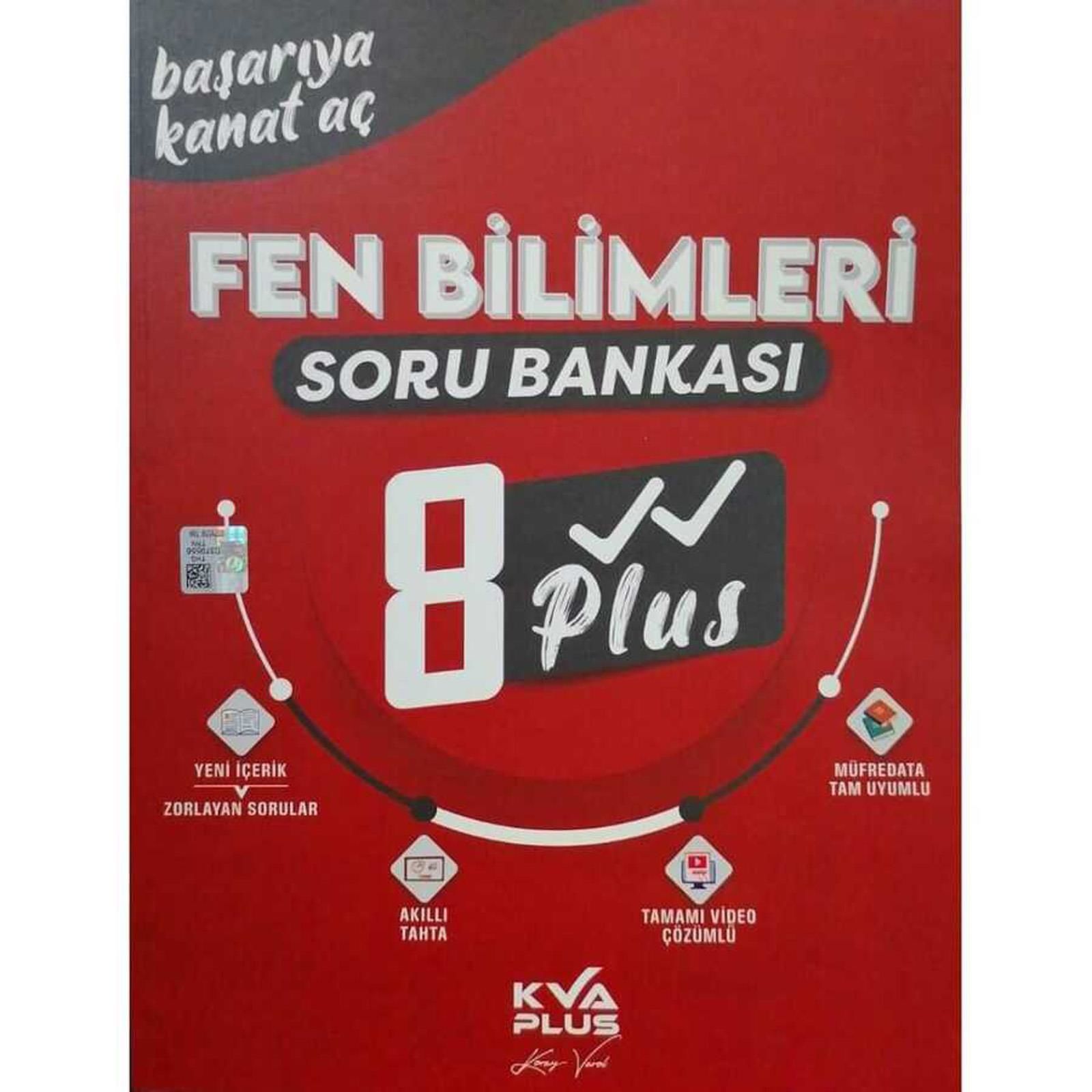 KVA 8.Sınıf Fen Bilimleri Plus Serisi Soru Bankası