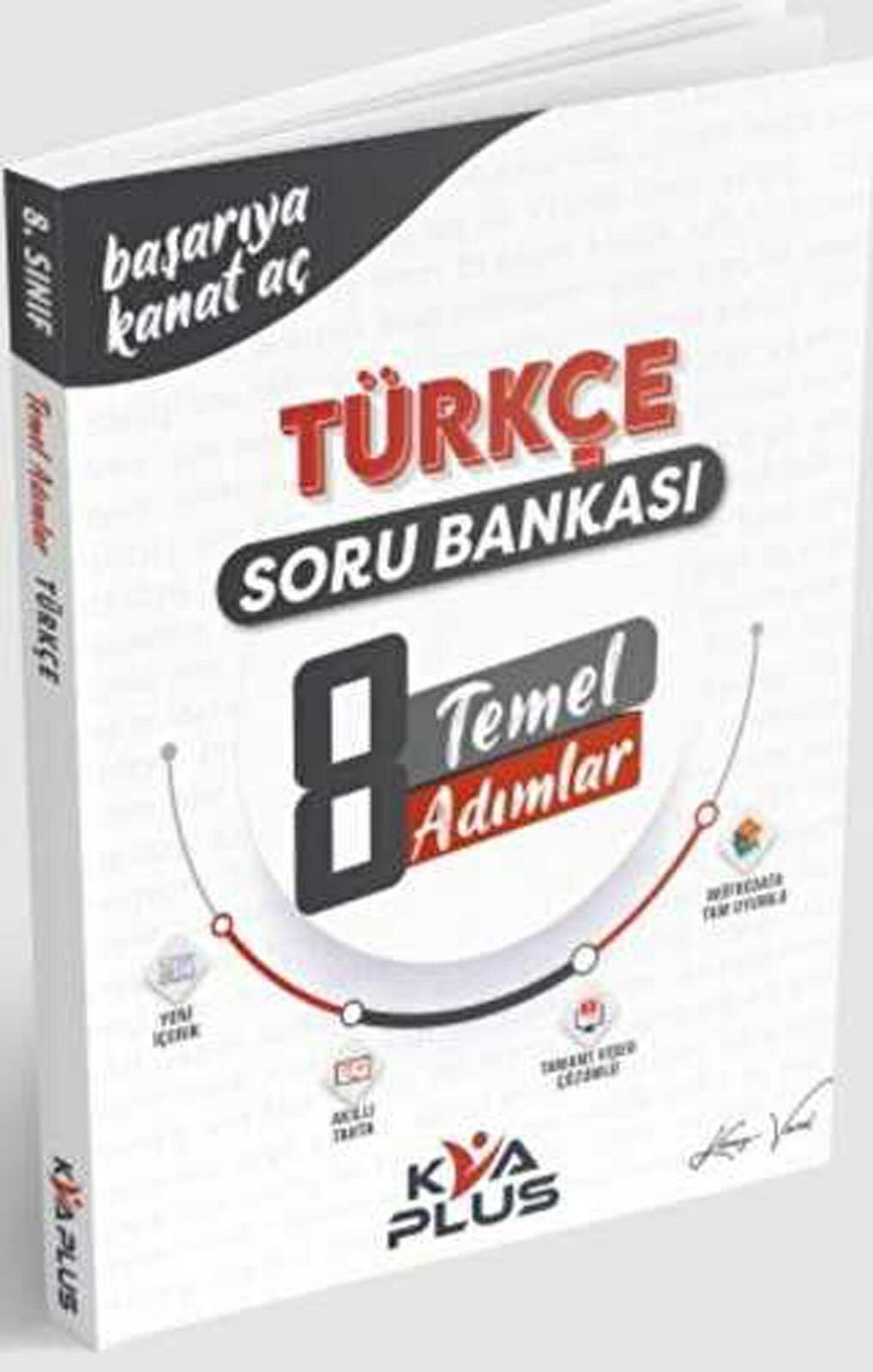 KVA 8.Sınıf Türkçe Temel Adımlar Soru Bankası