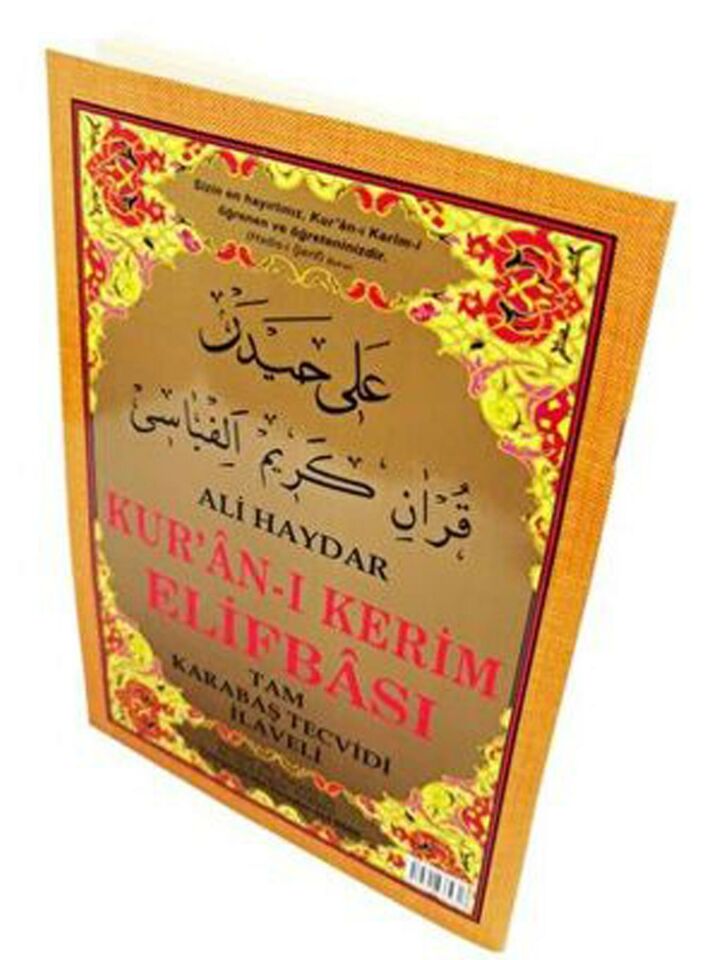 Tam Karabaş Tecvidi - Ali Haydar Kur`an-ı Kerim Elifbası (Ayfa046)