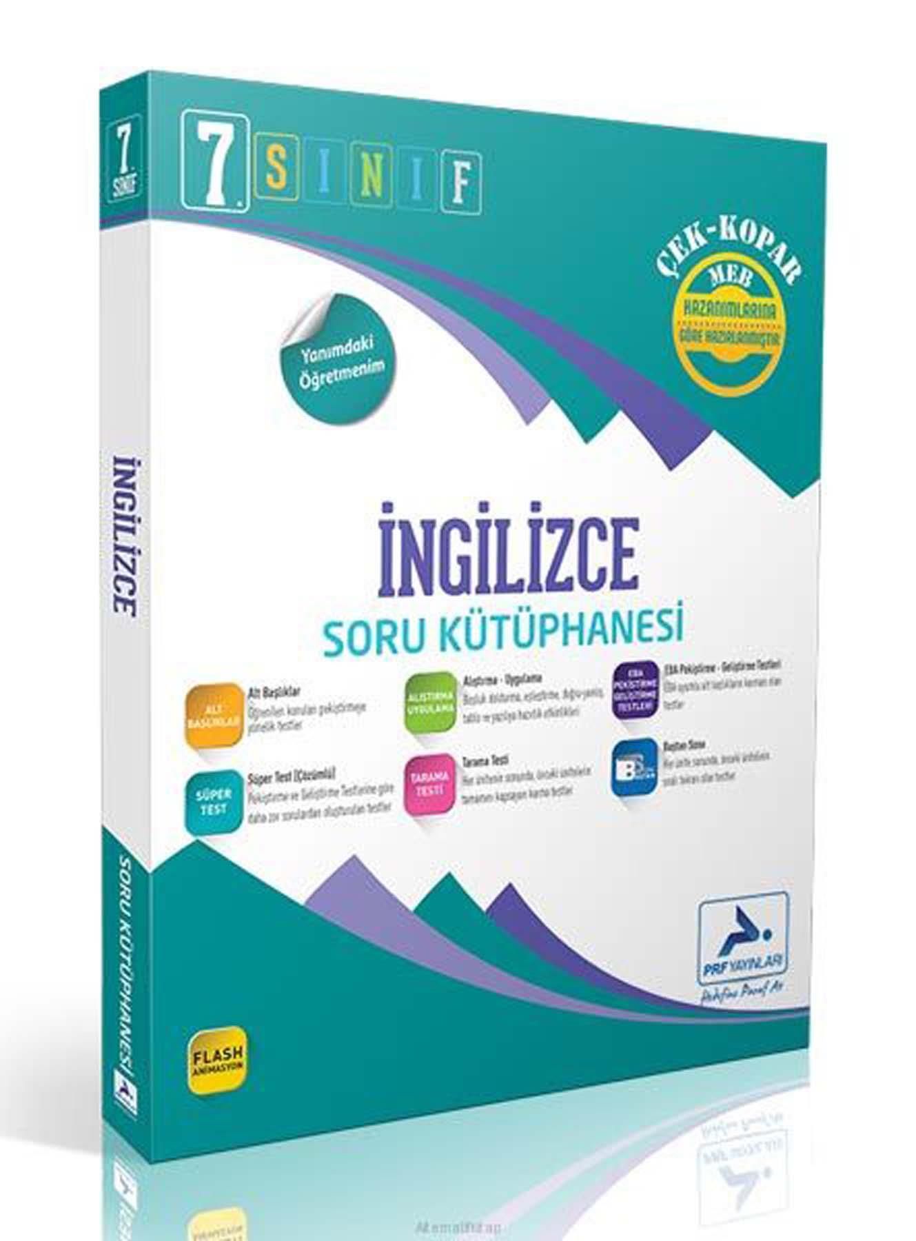 PRF 7. Sınıf İngilizce Soru Kütüphanesi