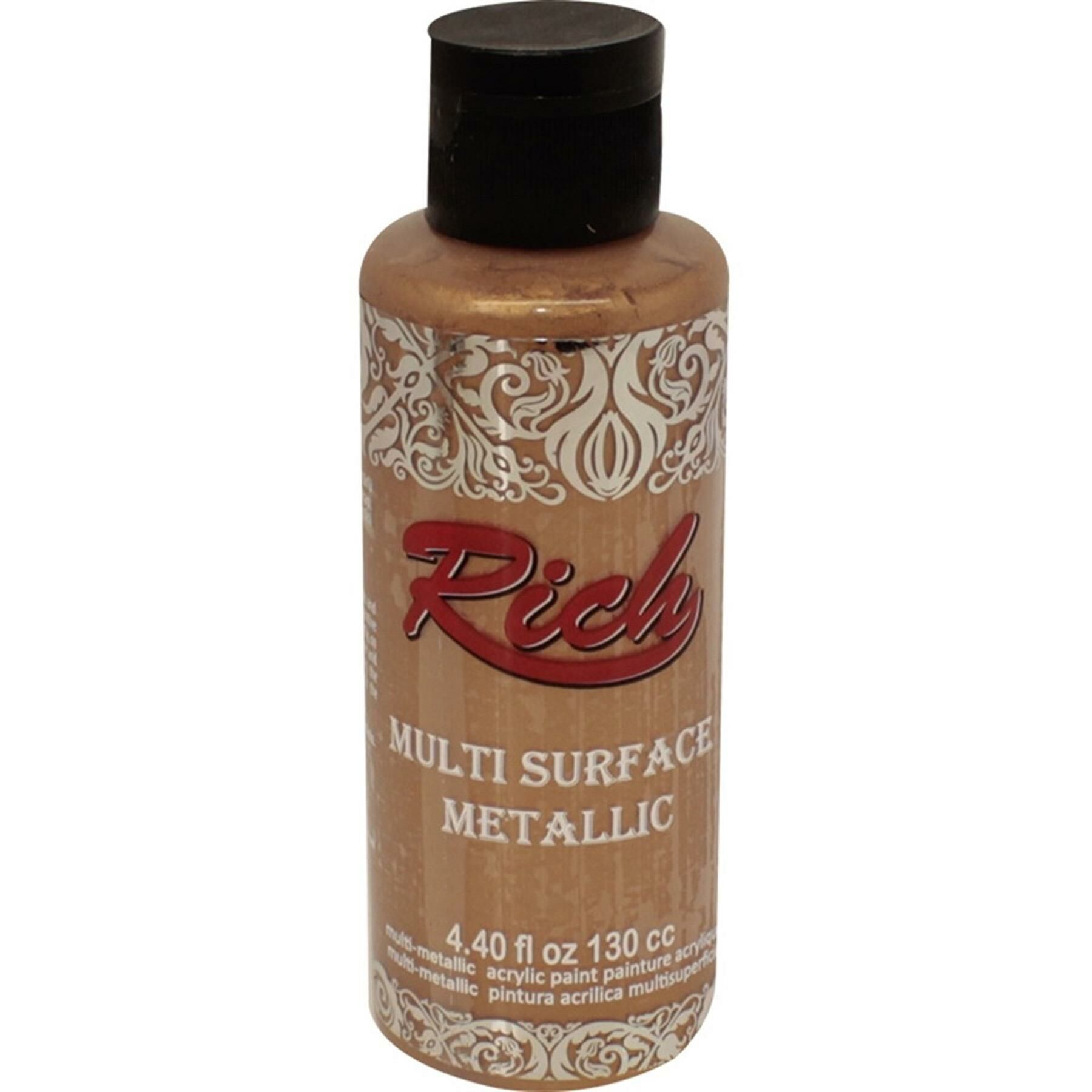 Rich Multi Surface Metalik Akrilik Boya Bronz 120cc 120-6524 (1 Adet)