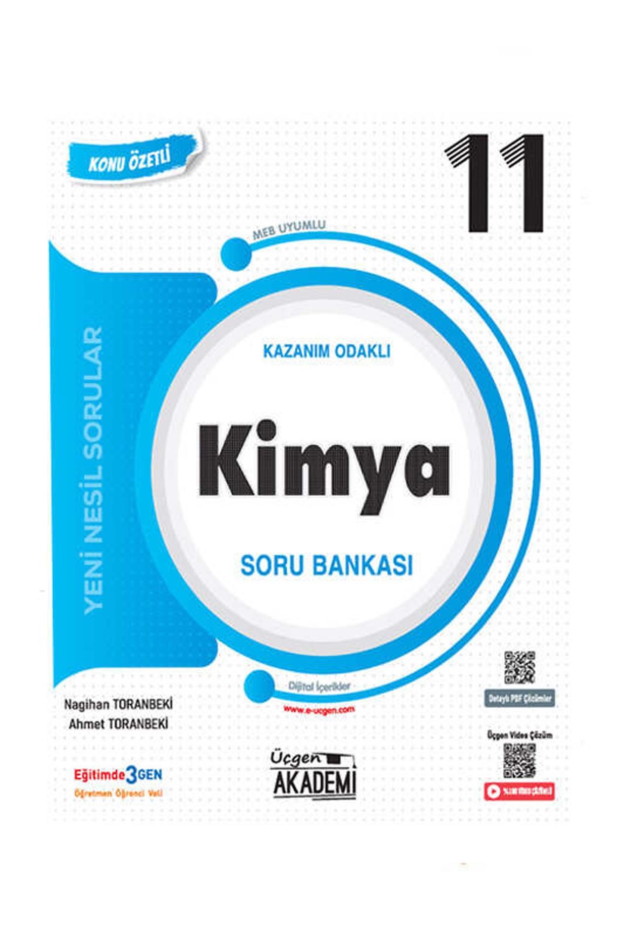 Üçgen 11. Sınıf Kimya Konunun Özü Soru Bankası