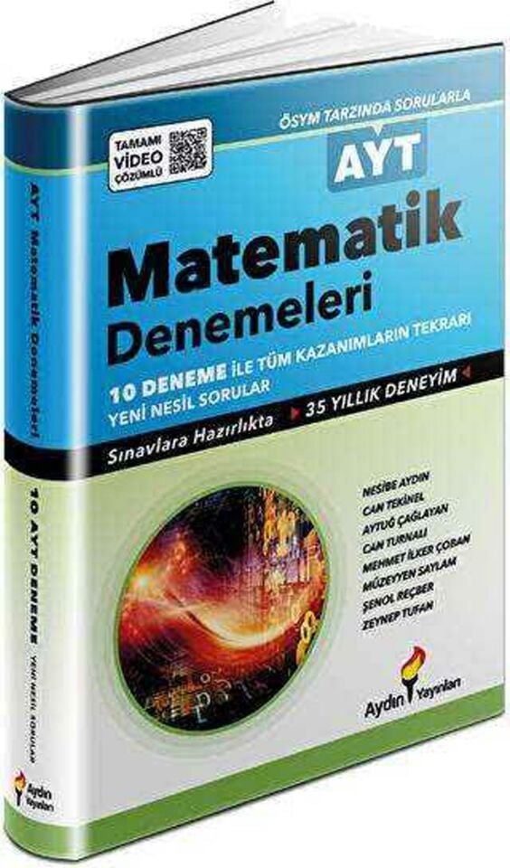 Aydın AYT Matematik 10 Deneme