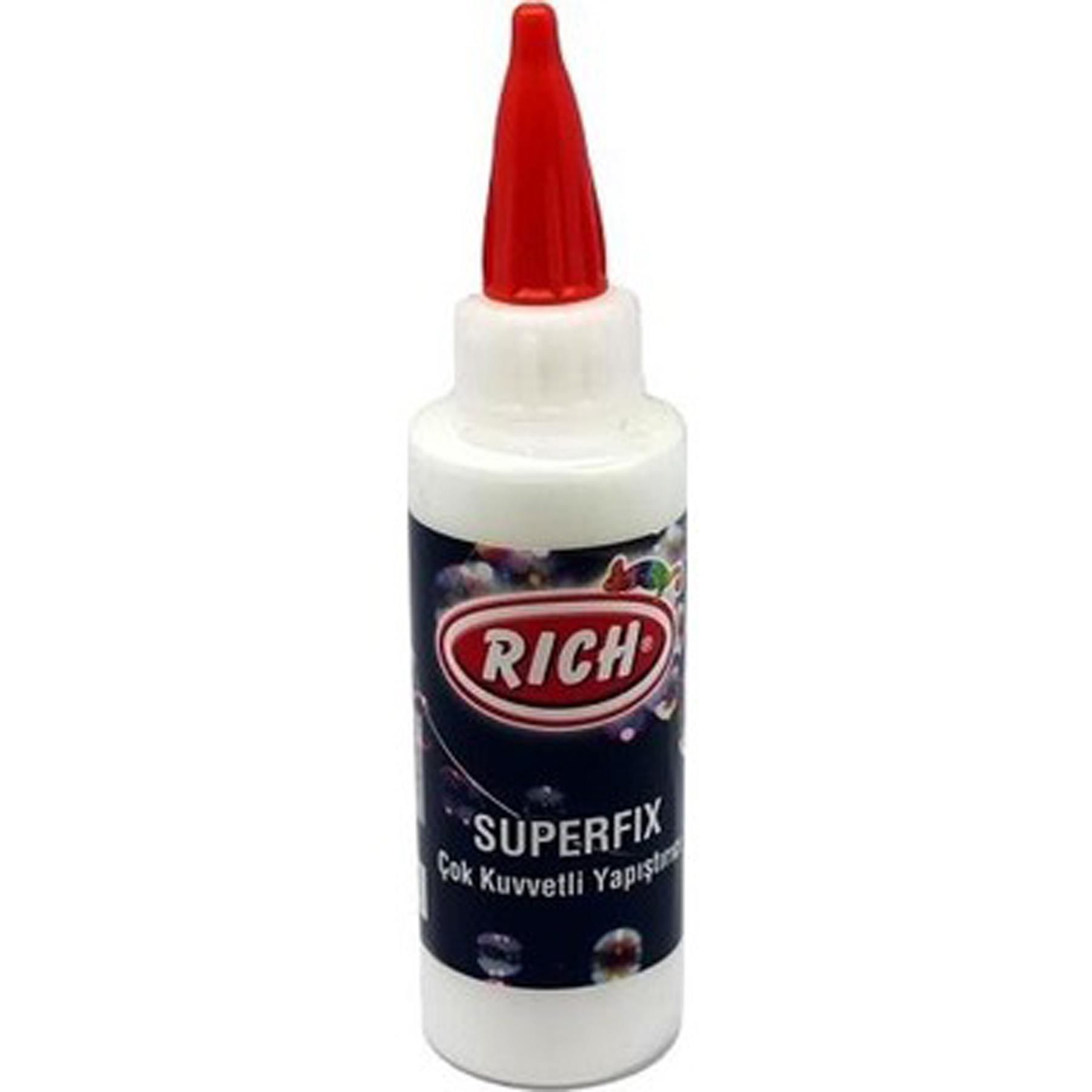 Rich Superf Ix Çok Güçlü Yapıştırıcı 120cc 120-0130 (1 Adet)