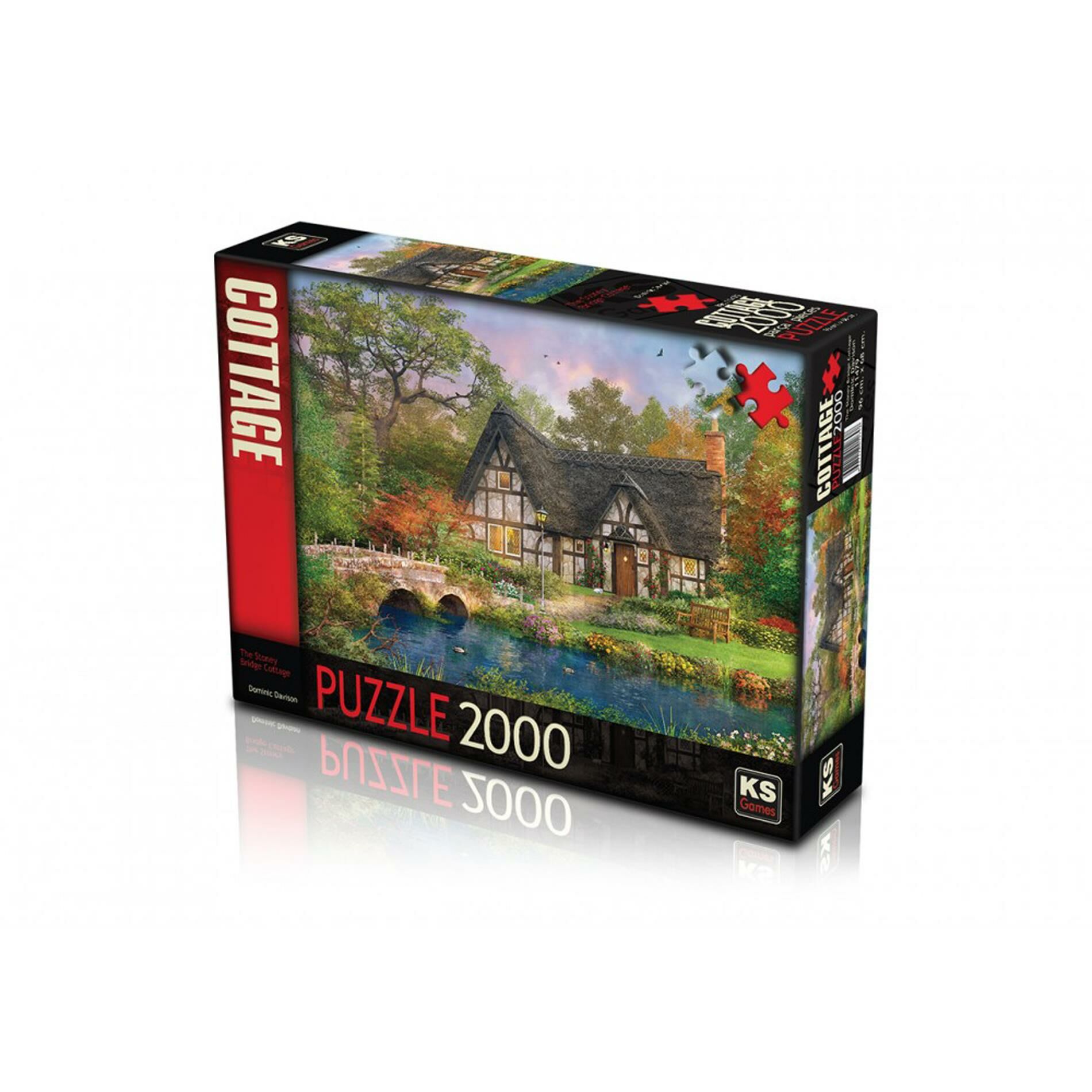 Ks Games Puzzle 2000li The Stoney Bridge Cottage 11479 (1 adet)