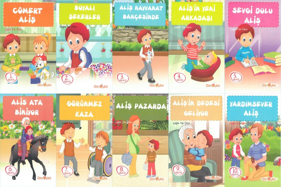 Aliş 1.Serisi 10Kitap